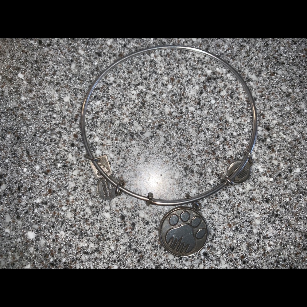 Alex & Ani paw print bracelet